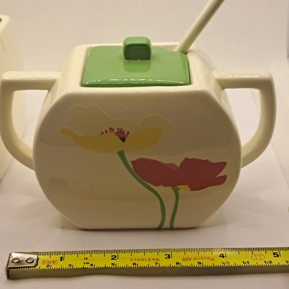 Russ retro creamer, sugar and creamer. - Picture 3 of 8